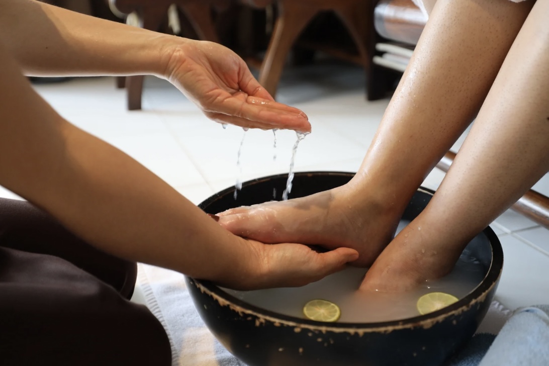 足湯デトックスの画像